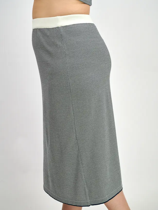 Юбка в полоску 52-58р. ЭттоПлюс 25416 фото 23