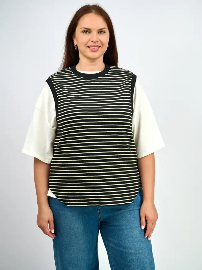 Жилет вязаный 02588 фото 2