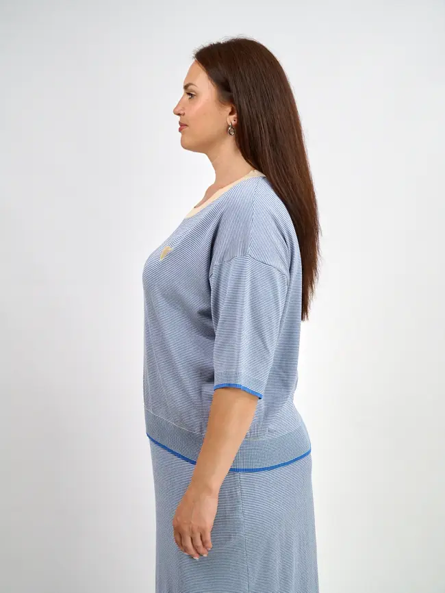 Джемпер облегченный ЭттоПлюс 25415 фото 30