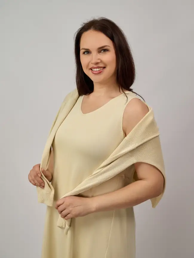 Платье с накидкой 23338 Размер 50-58 фото 34