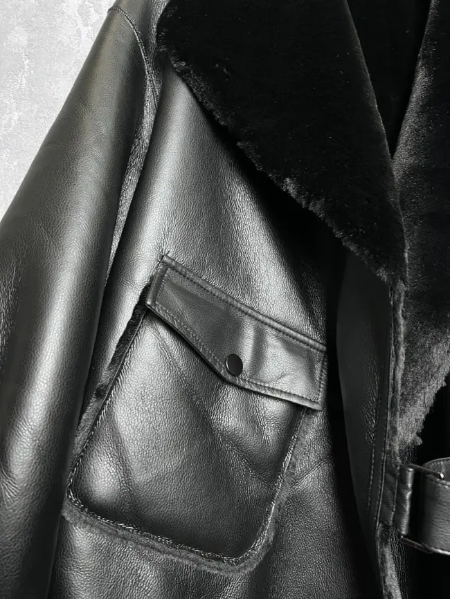 Дубленка 121103 Размер 50-58 фото 22