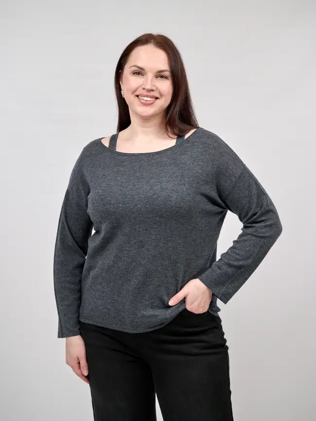 Джемпер двойка 51920 Размер 48-54 фото 2