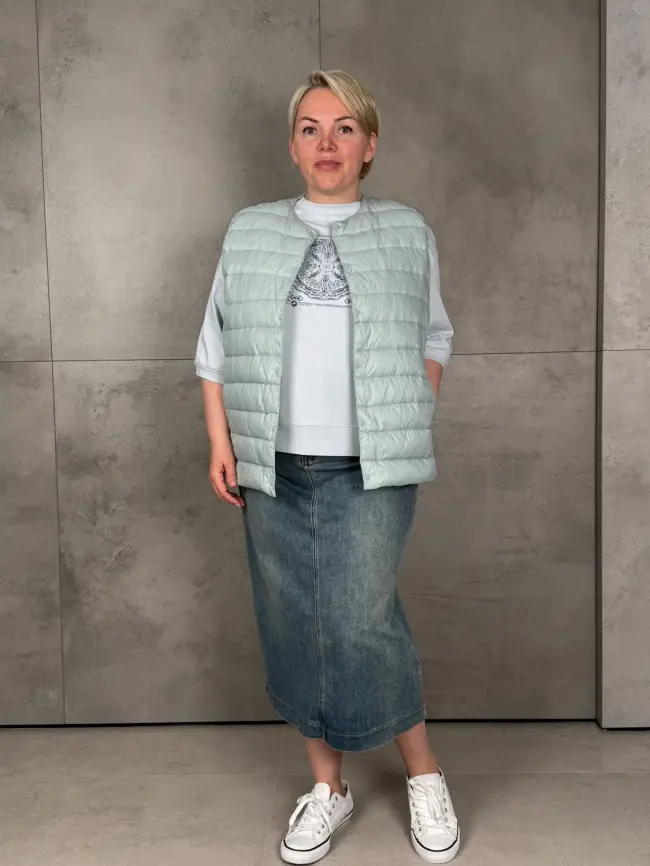 Жилет облегченный утепленный 8801 фото 134