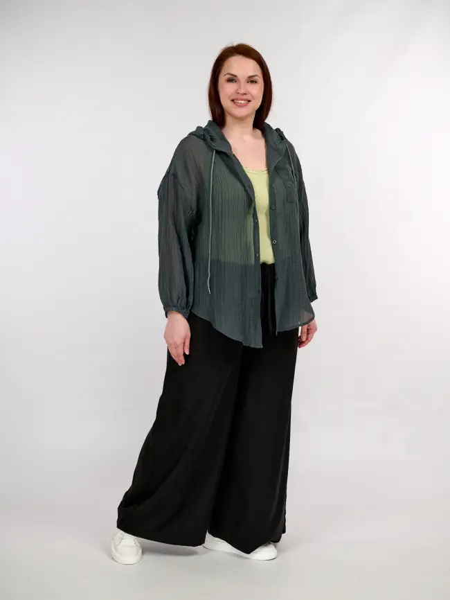 Пыльник рубашка 8026 Размер 50-58 фото 106