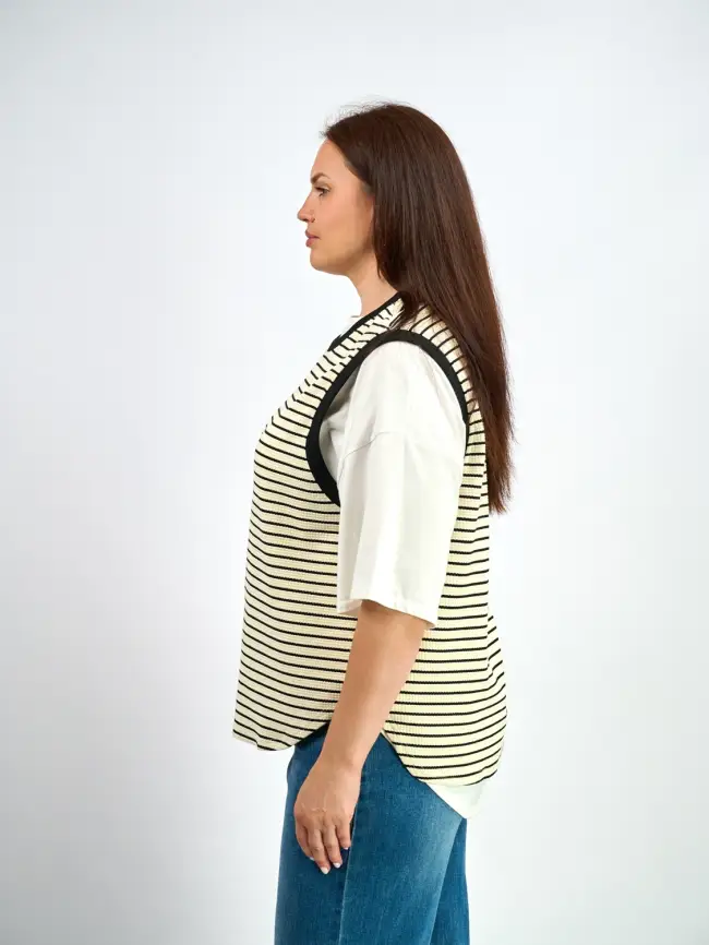 Жилет вязаный 02588 фото 6