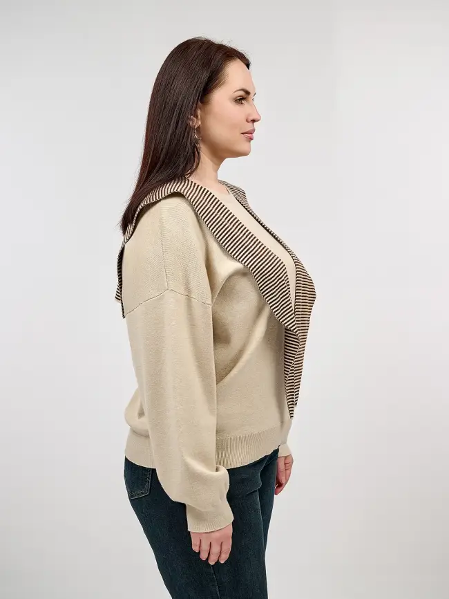 Джемпер 9191 Размер 50-58 фото 15