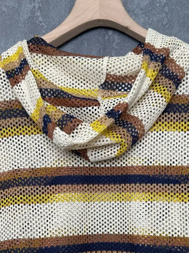 Толстовка сетка с капюшоном 87063 фото 5