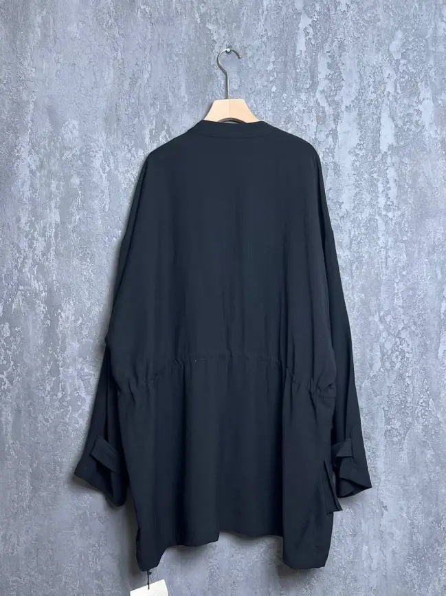 Тренч на молнии свободного кроя 250025 Размер 56-60 фото 11