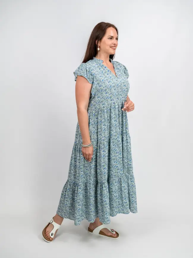 Платье ЭттоПлюс 34186 размер 54- 58 фото 2