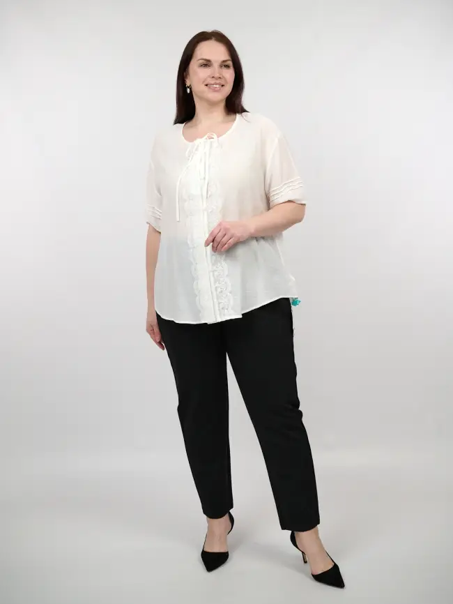 Блуза 9550 размеры 52- 58 фото 9