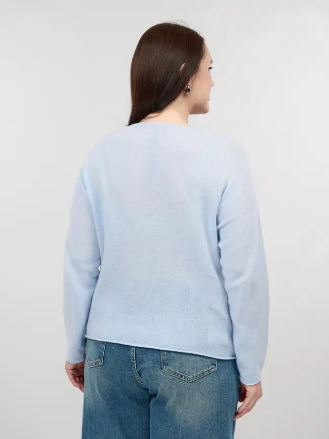 Джемпер шерсть,кашемир 25681 Размер 48-56 фото 43