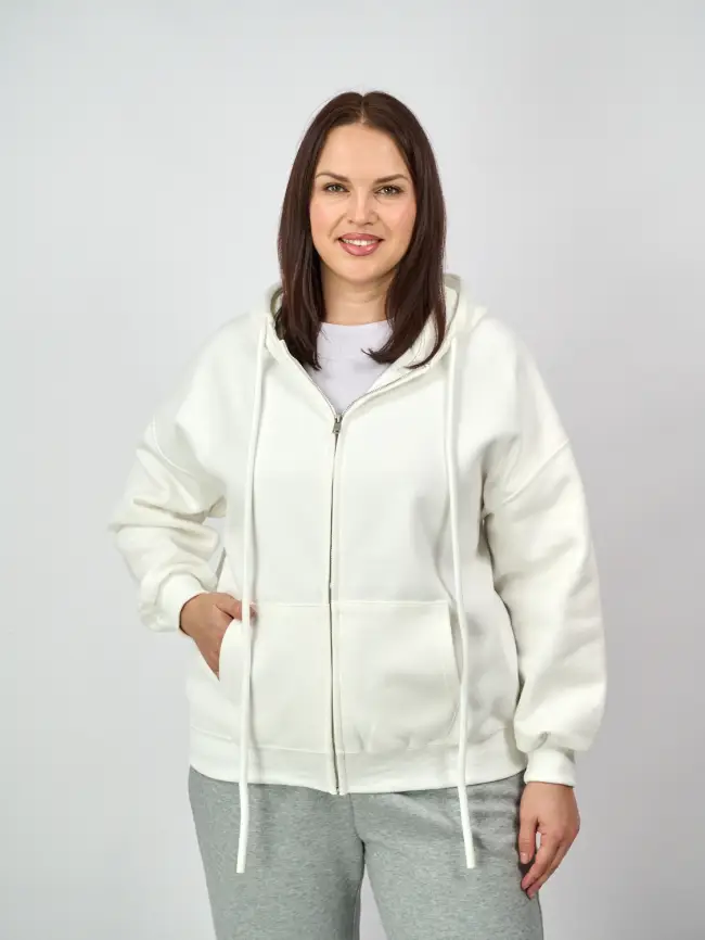 Худи зип оверсайз 505 фото 1