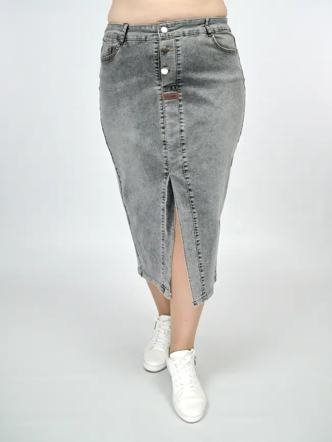 Юбка джинсовая 2331-B Турция фото 5