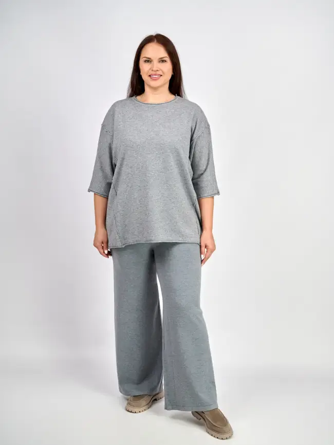 Джемпер ЭттоПлюс 1002 Размер 50-58 фото 17