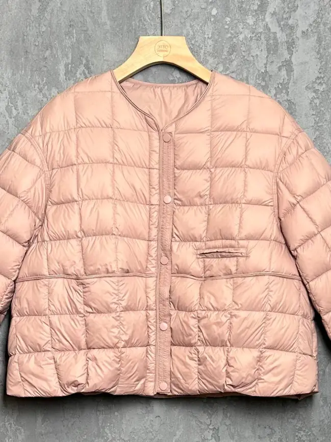 Куртка пух легкая размер 44-52 8176 фото 37