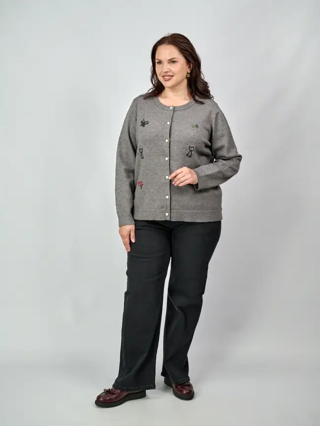 Джемпер 23196 Размер 46-56 фото 32