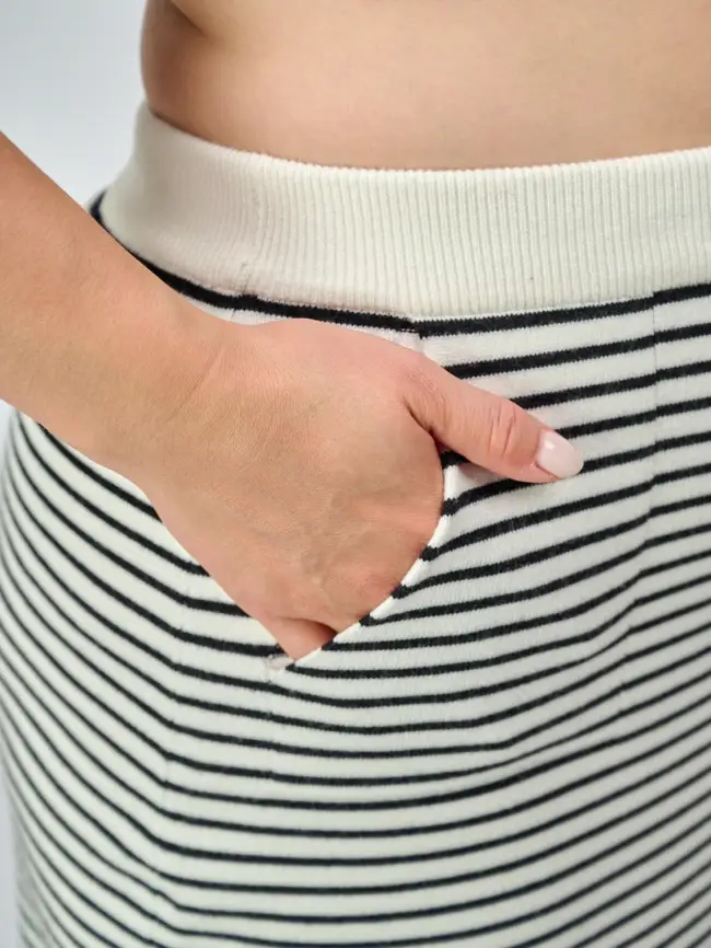 Юбка в полоску ЭттоПлюс 25413 Размер 50-58 фото 8