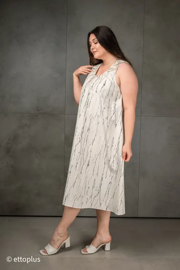 Сарафан ЭттоПлюс 34181 размер 52- 56 фото 8