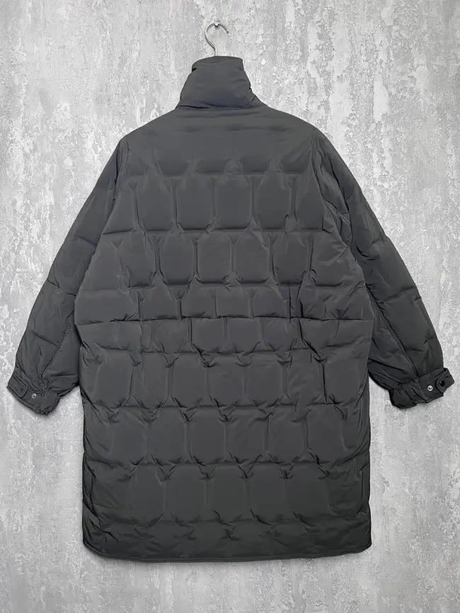 Пуховое пальто 6325 Размер 46-56 фото 16