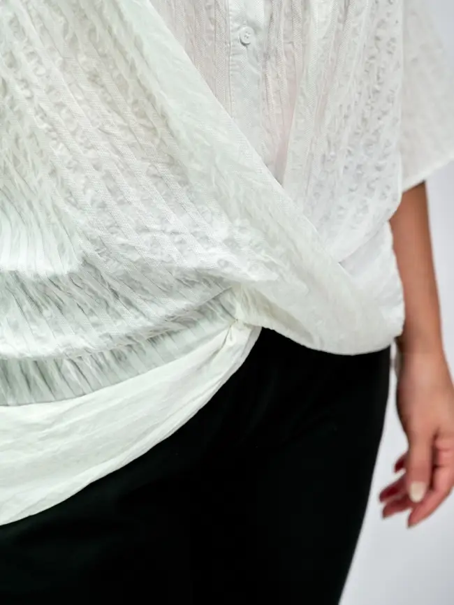 Блуза с коротким рукавом 88271 Размер 54-60 фото 13