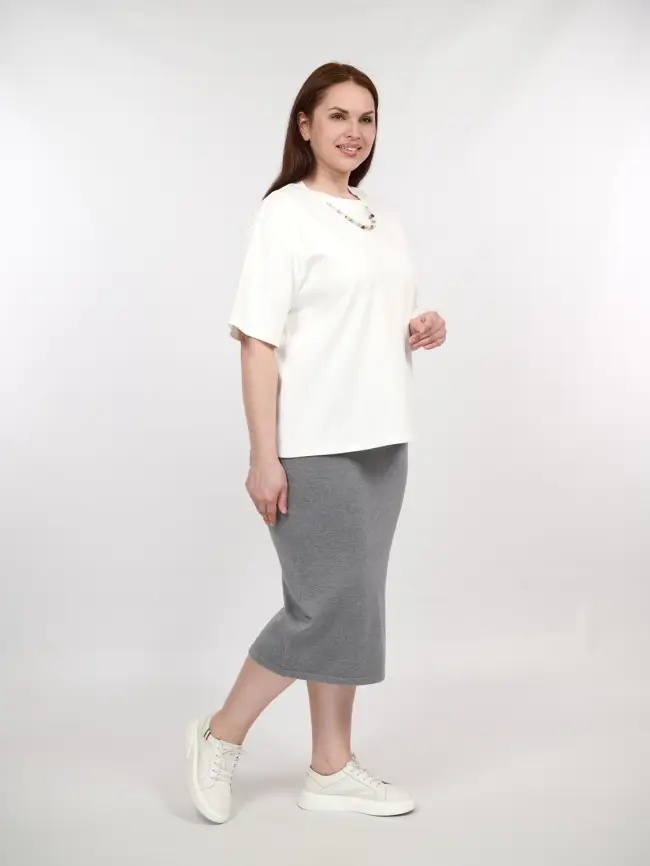 Юбка-карандаш ЭттоПлюс 272 Размер 50-54 фото 29