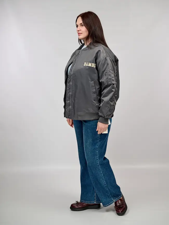 Бомбер утепленный 2958 Размер 50-58 фото 47