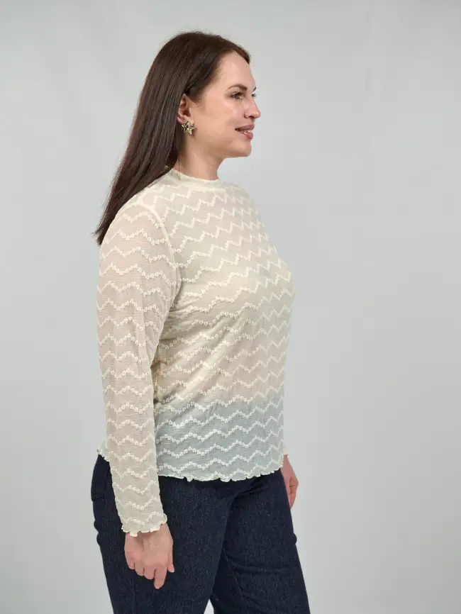 Лонгслив 1338 Размер 50-56 фото 6