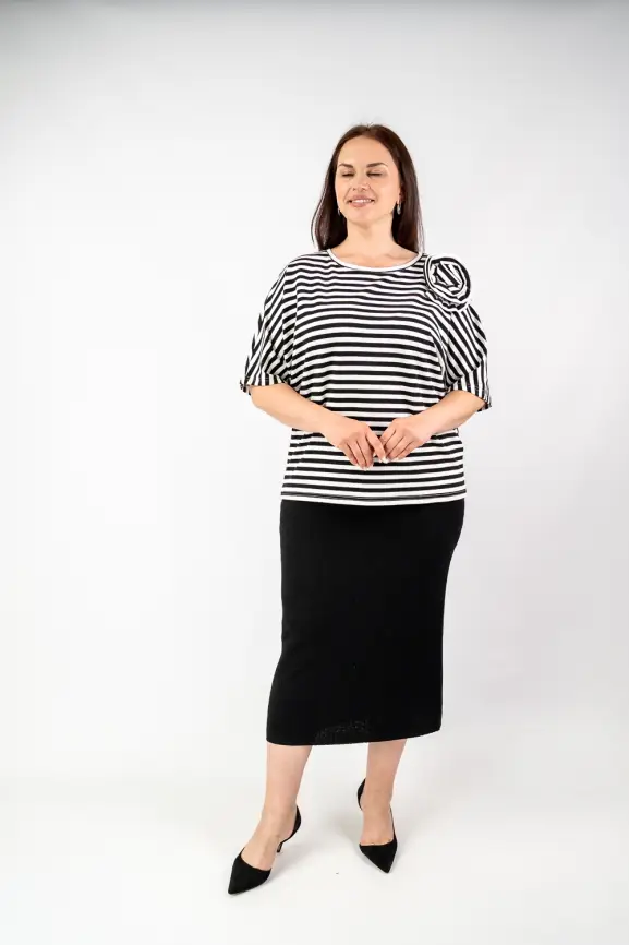 Футболка полоска ЭттоПлюс 33415 фото 54