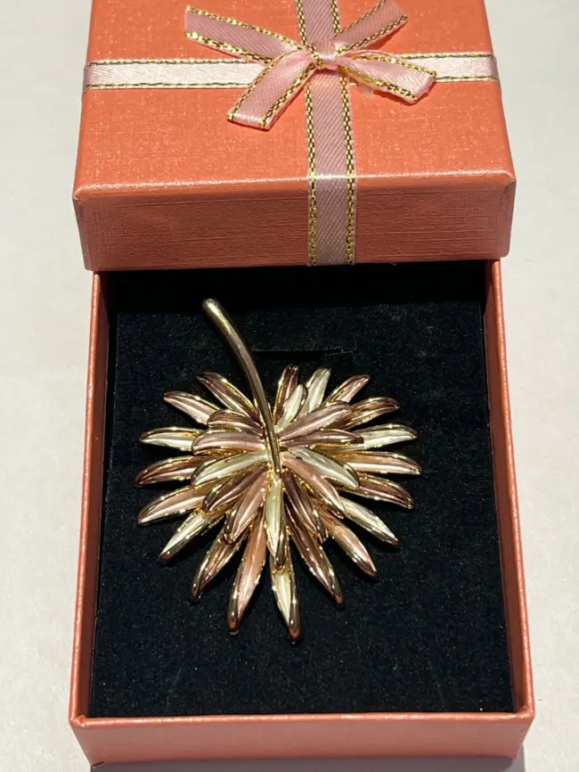 Брошь "Лист пальмы" 132 фото 5