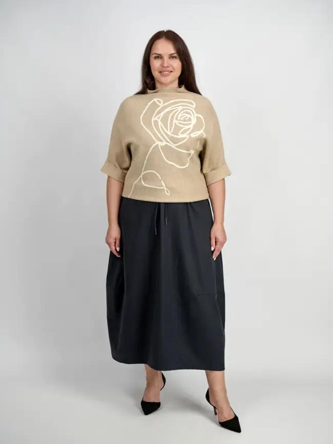 Юбка Колокол 9003 фото 1