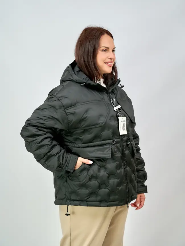 Пуховая куртка 9025 Размер 50-58 фото 18
