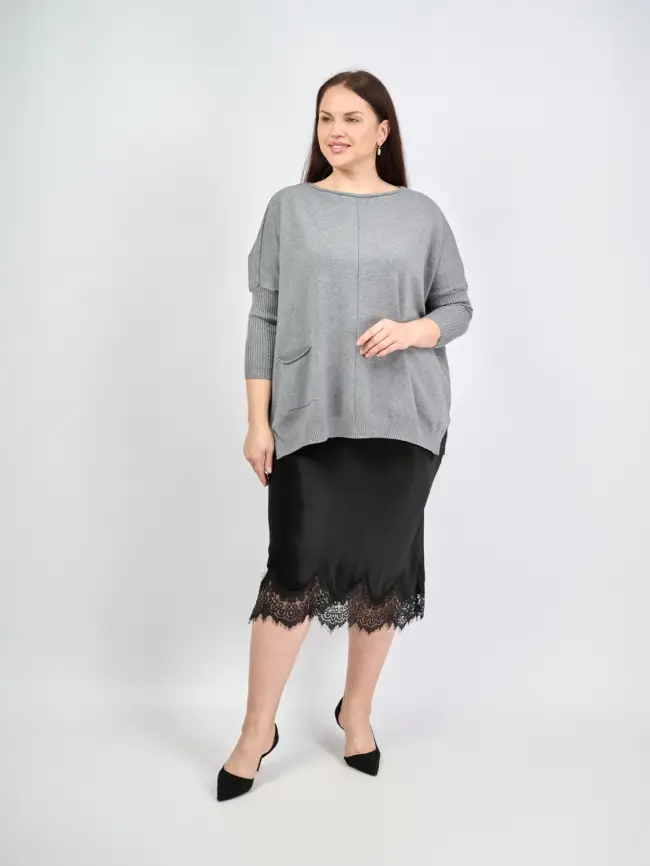 Джемпер 1444 Италия Размер 50-58 фото 17