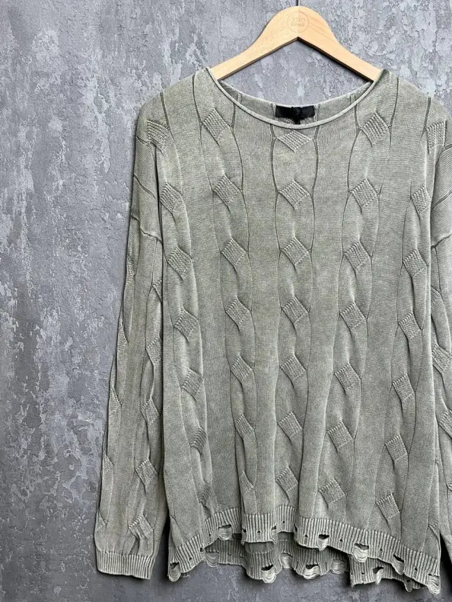 Джемпер Италия с круглым горлом 3388 Размер 50-58 фото 70