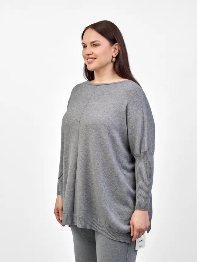 Джемпер 1444 Италия Размер 50-58 фото 20