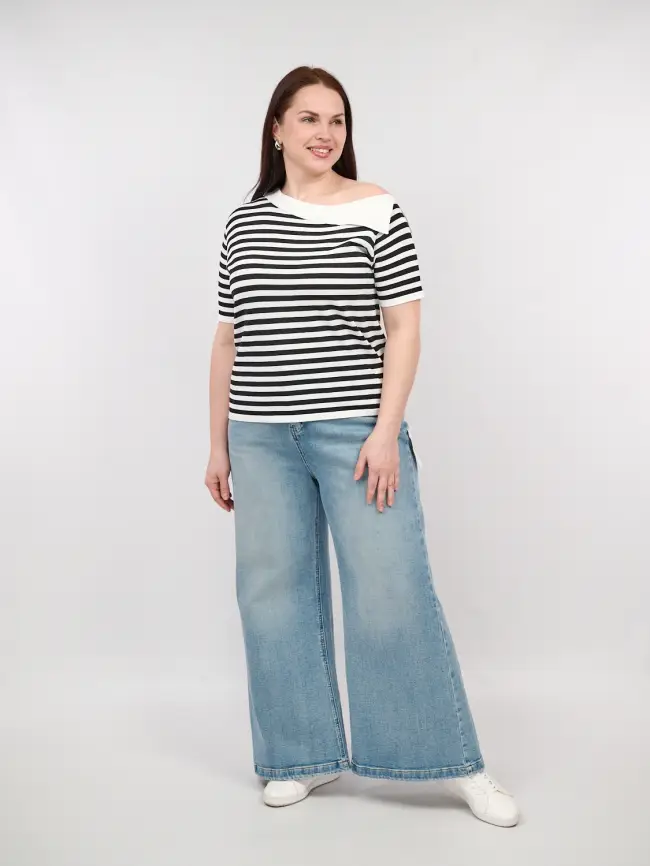 Джемпер короткий рукав 23063 размер 50- 56 фото 21