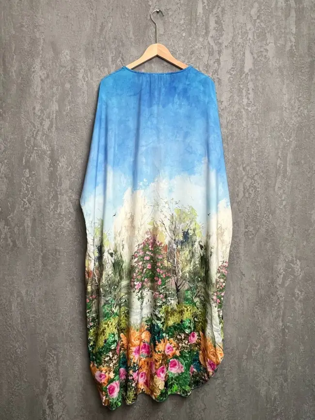 Платье пейзаж Италия 25095 фото 10