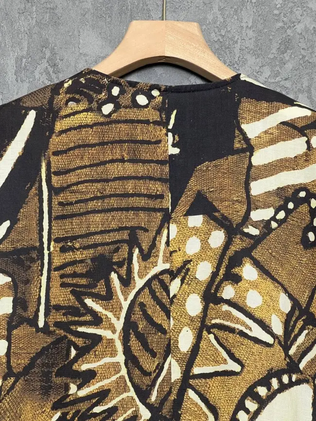Блуза с принтом 26092 размер 50- 58 фото 11