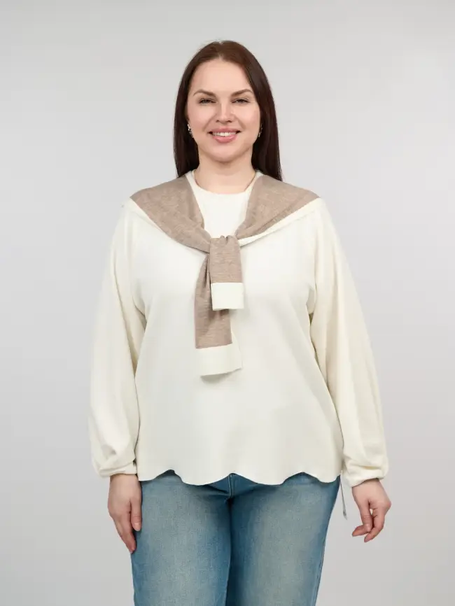 Лонгслив 25198 Размер 50-60 фото 23