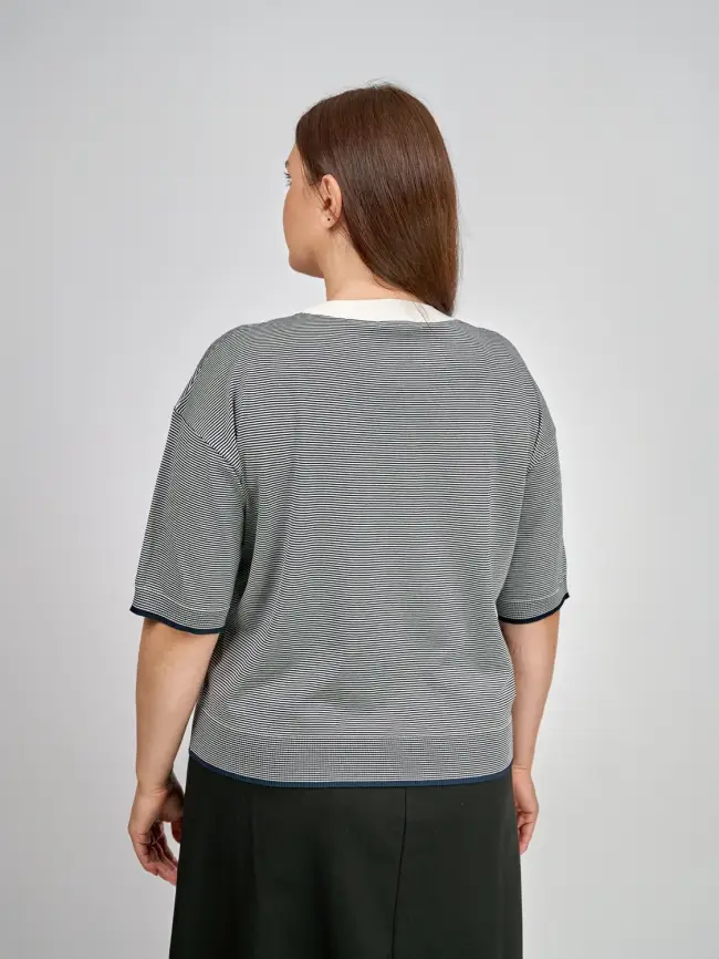 Джемпер облегченный ЭттоПлюс 25415 фото 15