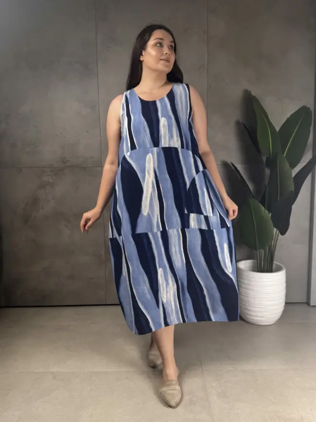 Сарафан ЭттоПлюс 0026 размер 52- 62 фото 11