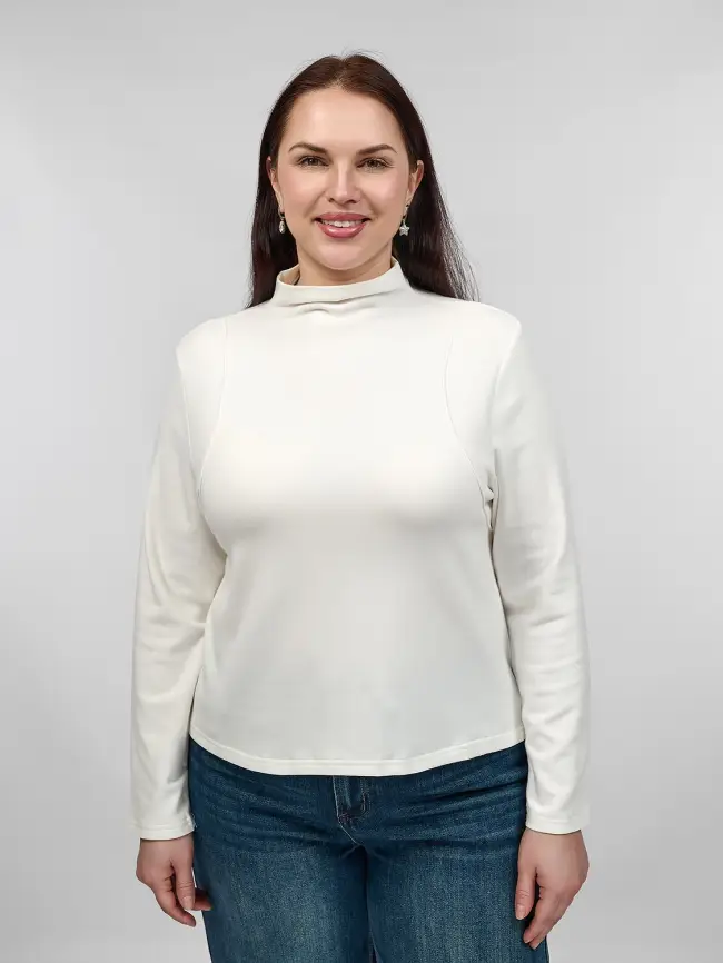 Лонгслив 64258 Размеры 50-58 фото 2