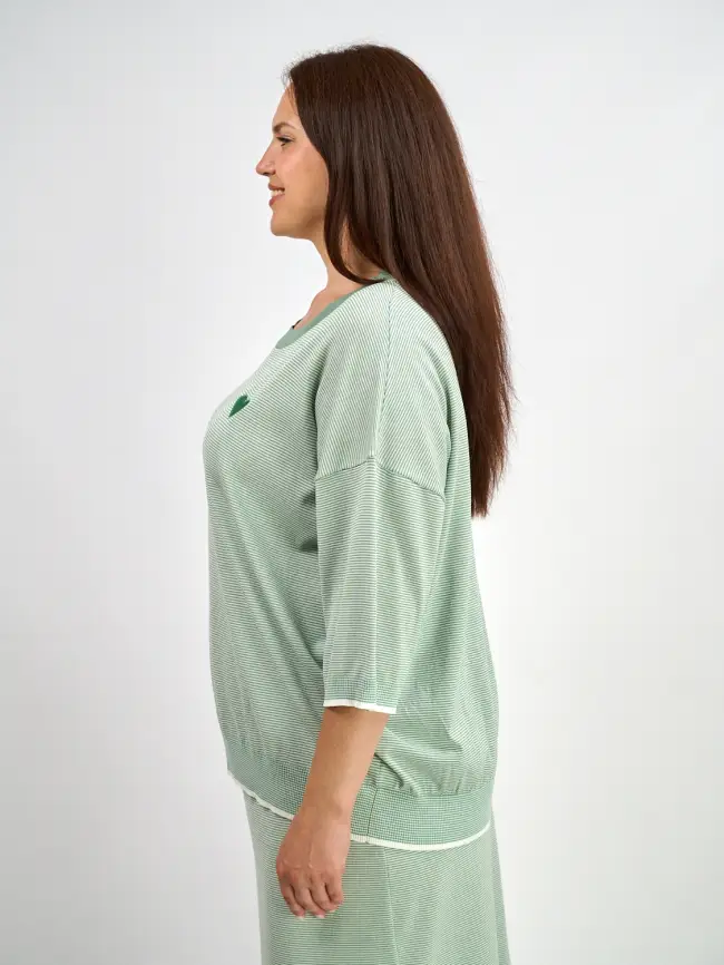 Джемпер облегченный ЭттоПлюс 25415-1 Размер 54-58 фото 12