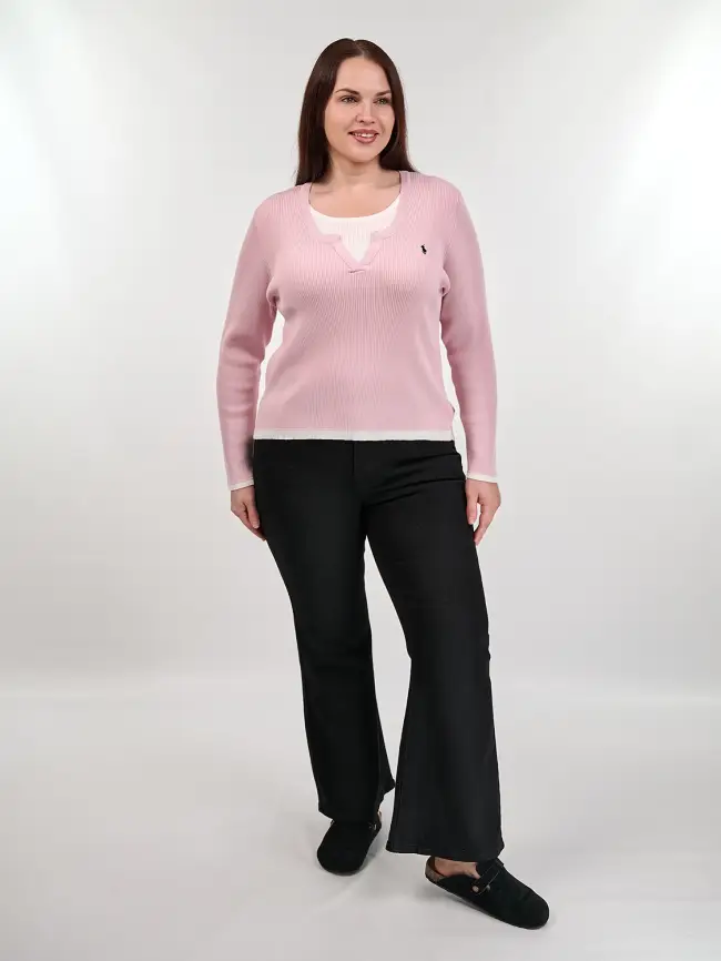 Джемпер 8251 Размер 48-58 фото 3