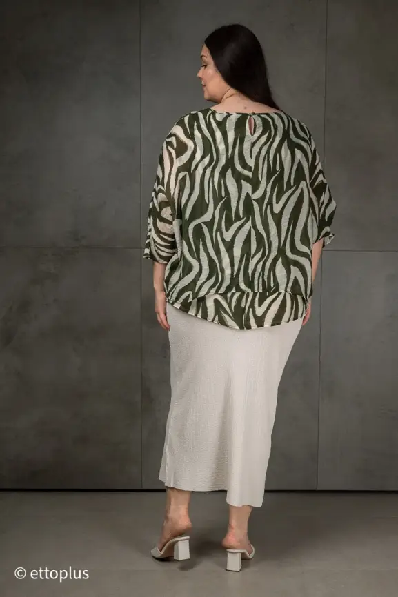 Блуза ЭттоПлюс 30059 Размер 50-58 фото 26