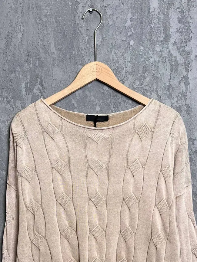 Джемпер Италия с круглым горлом 3388 Размер 50-58 фото 65