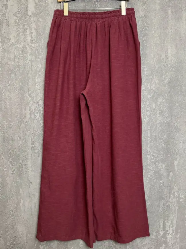 Палаццо лен 25002-2 Размер 54-58 фото 36