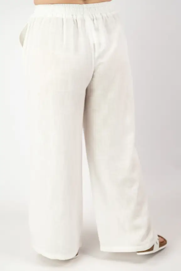 Палаццо лен 25002-2 Размер 54-58 фото 45