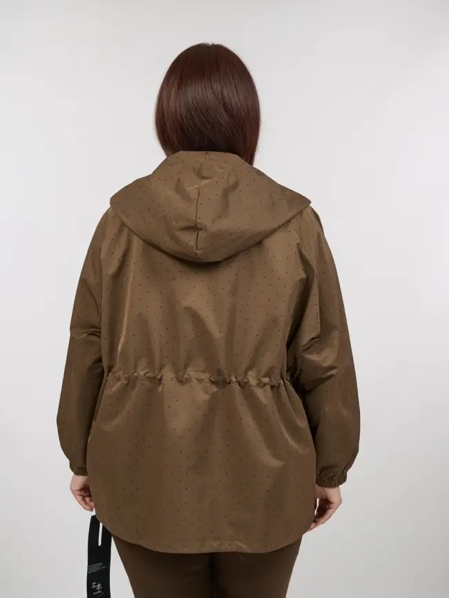 Ветровка со стразами 1633 Размер 50-58 фото 28