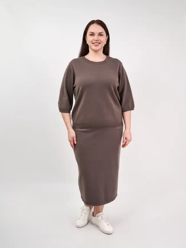 Джемпер 25412 ЭттоПлюс Размер 50-58 фото 3