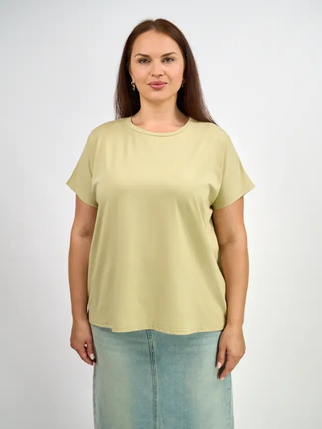 Футболка база ЭттоПлюс Хлопок 0019-1 Размер 50-58 фото 16